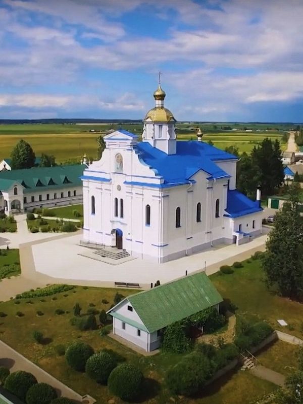Ляденский монастырь - Станьково - могилка Валентины Минской